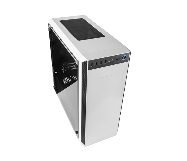 MODECOM Oberon Pro Glass USB 3.0 biała - 398132 - zdjęcie 3